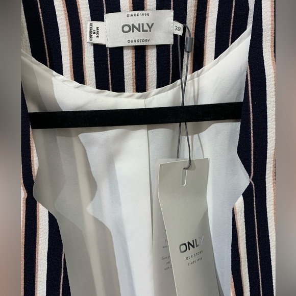 ONLY Stripes blazer - 38 - NWT - Picture 4 of 5